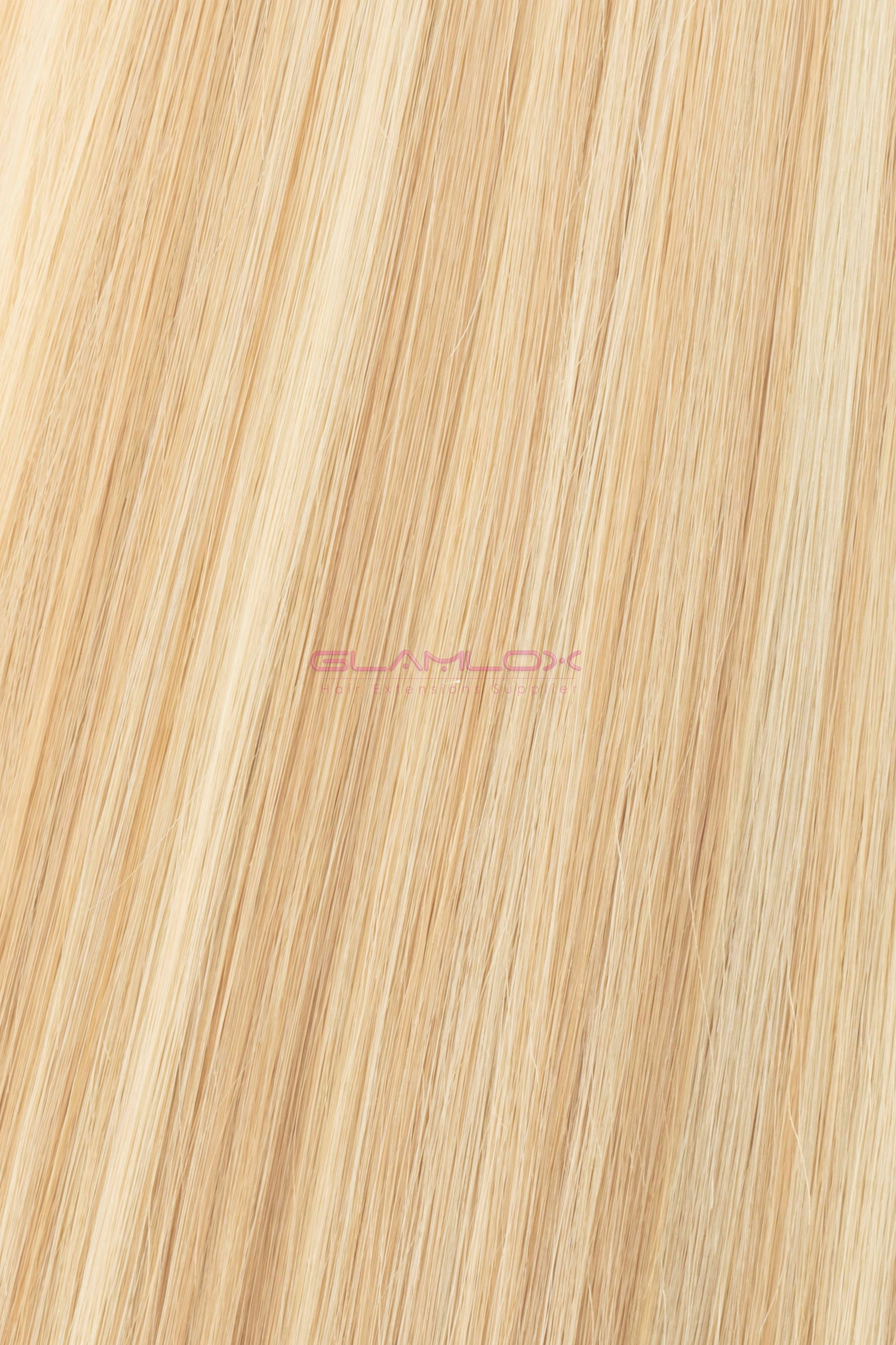 14" Nano Ring Hair Extensions - Russian Mongolian Double Drawn Remy Human Hair - 100 Strands