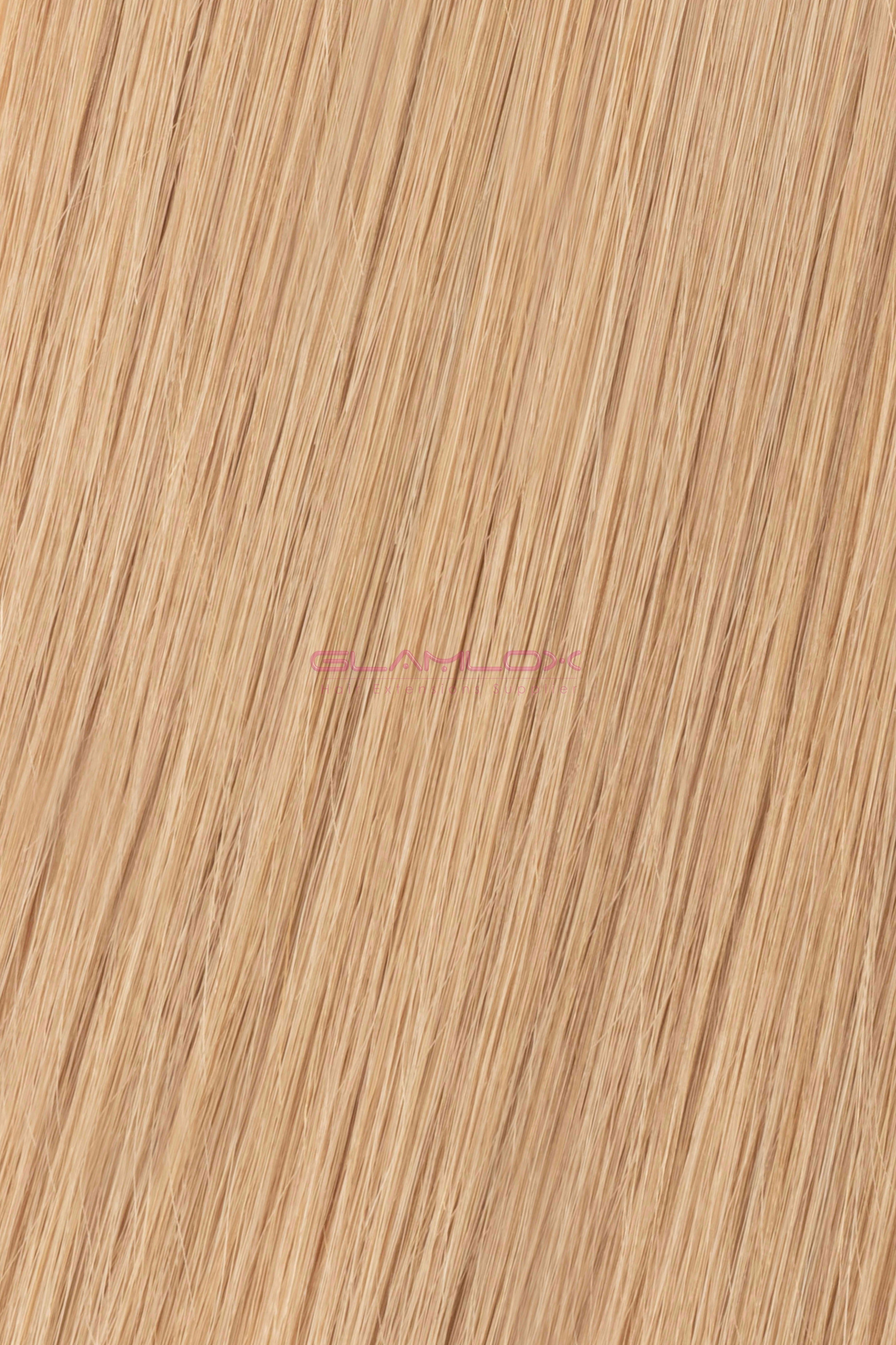 24"-25" Nano Ring Hair Extensions - Russian Mongolian Double Drawn Remy Human Hair - 20 Strands