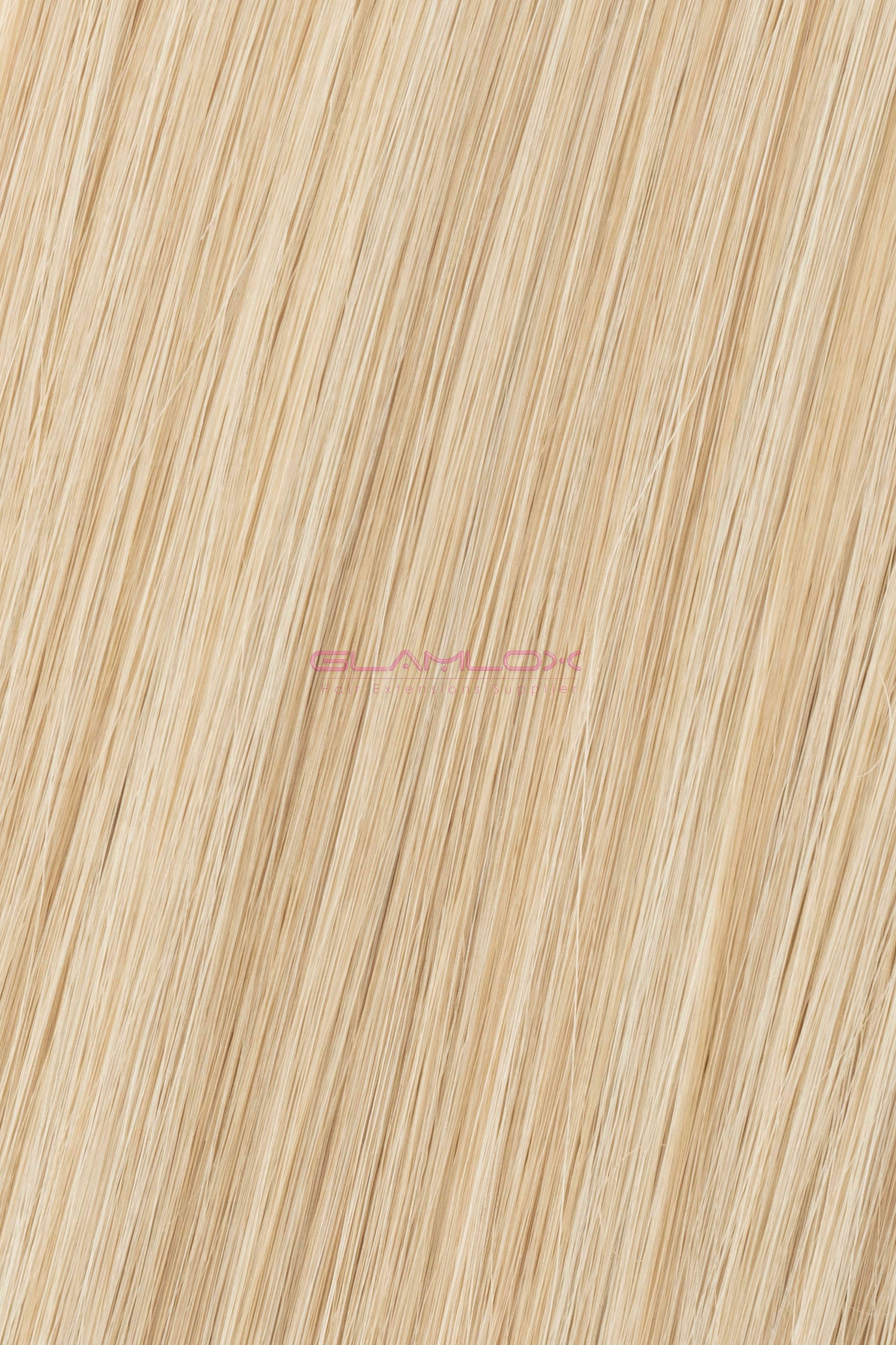 24"-25" Nano Ring Hair Extensions - Russian Mongolian Double Drawn Remy Human Hair - 20 Strands