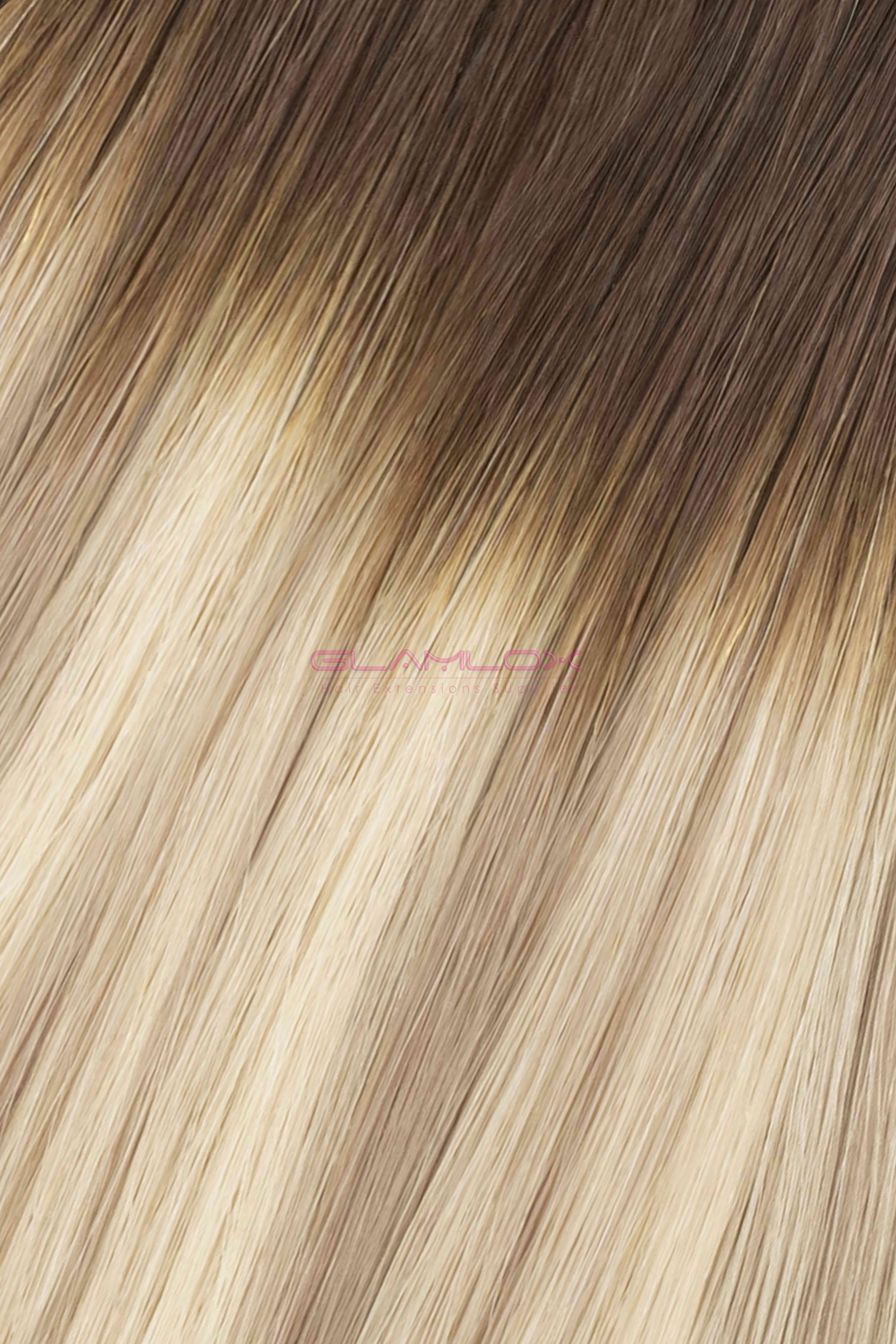 16" Half Weft Hair Extensions - Russian Mongolian Double Drawn Remy Human Hair