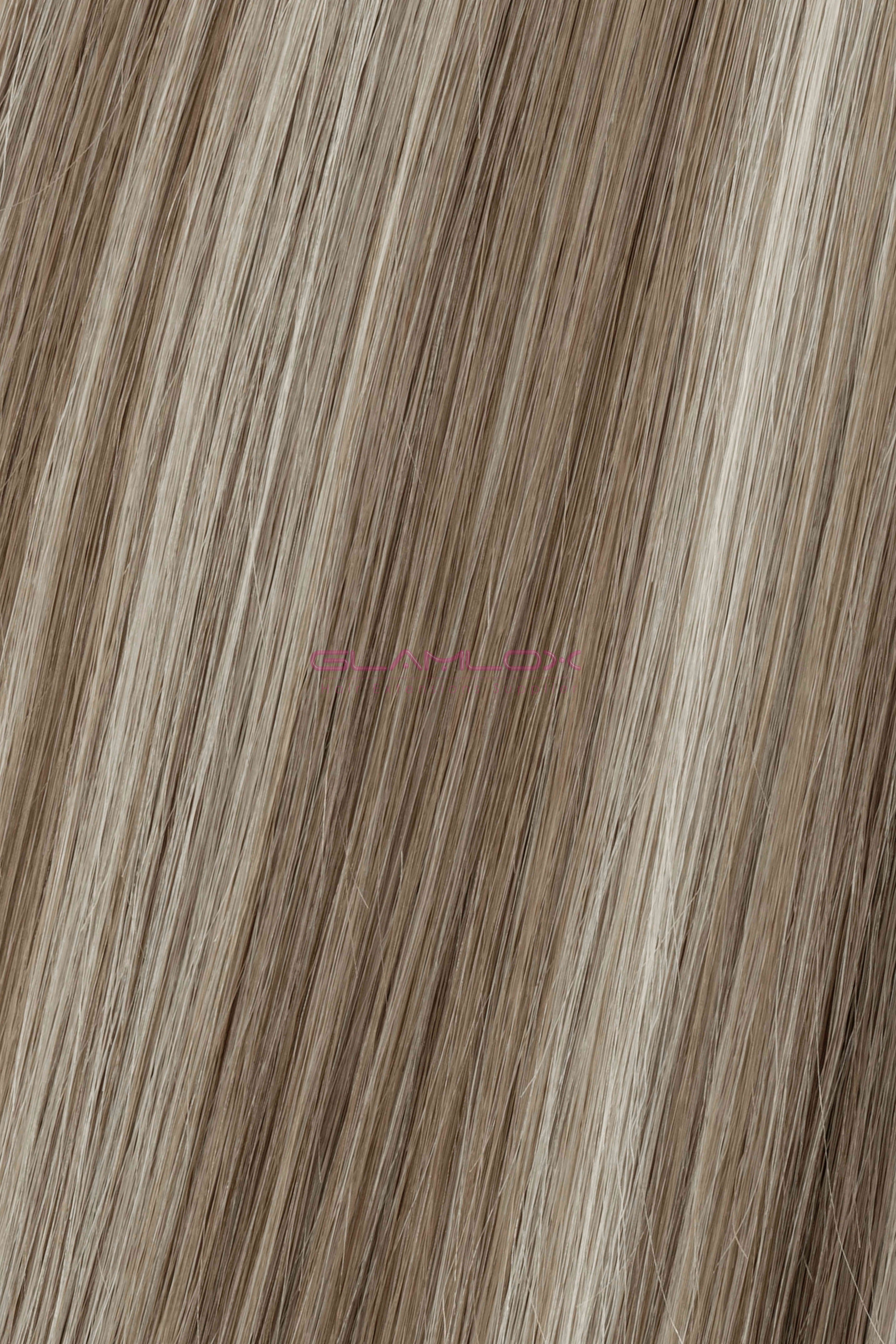 24"-25" Nano Ring Hair Extensions - Russian Mongolian Double Drawn Remy Human Hair - 20 Strands