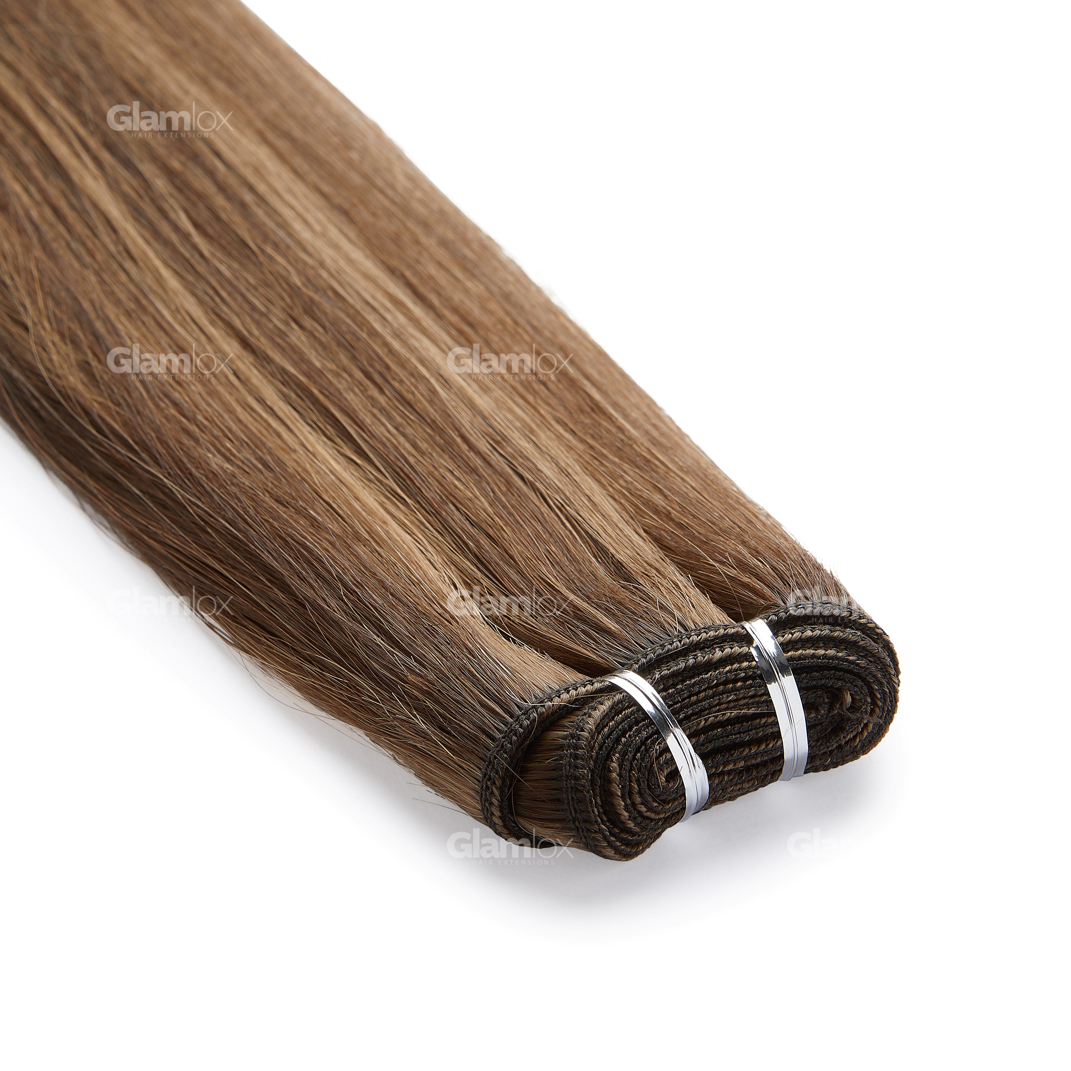 18 Full Weft Hair Extensions Russian Mongolian Double Drawn Remy Hu