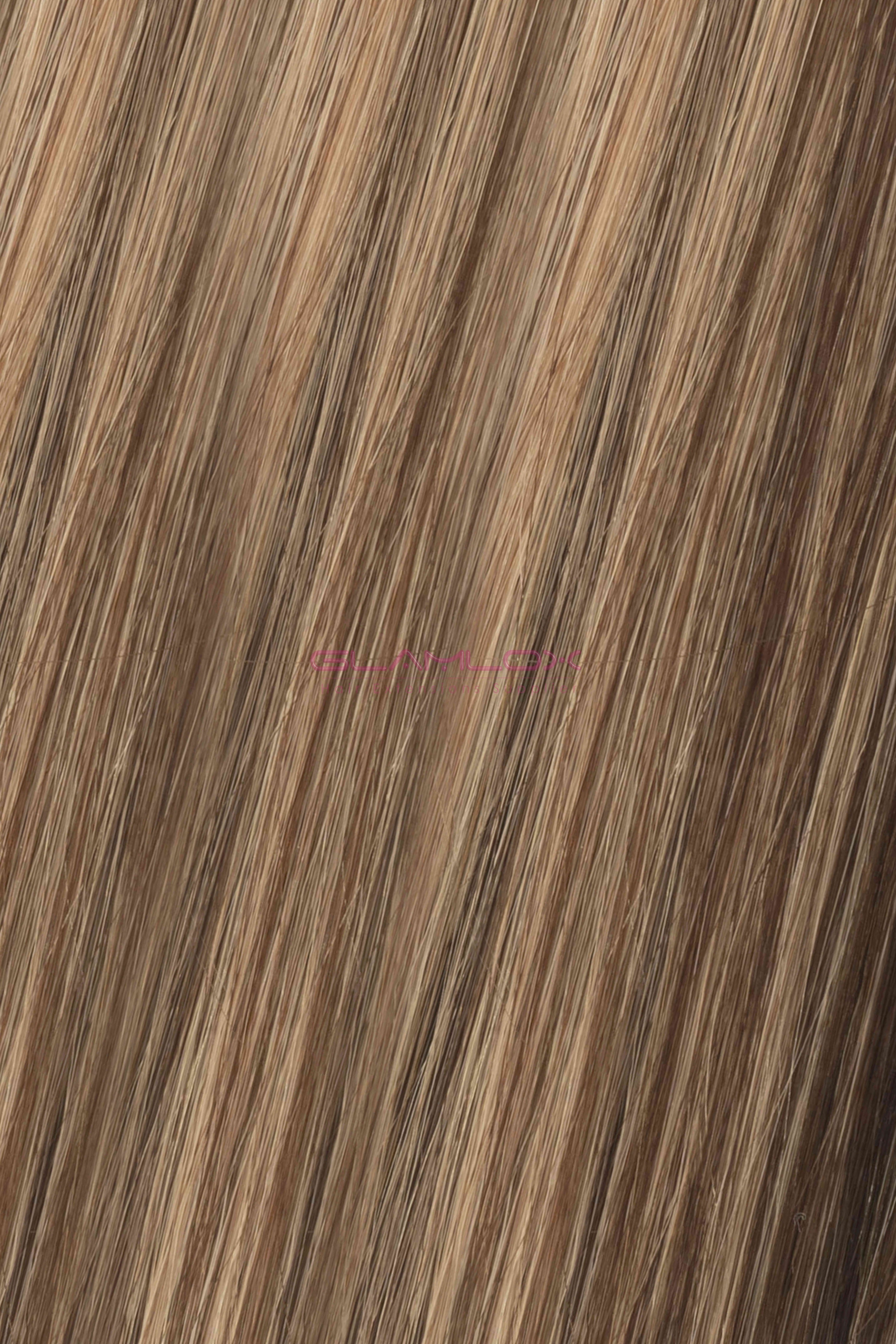 24"-25" Nano Ring Hair Extensions - Russian Mongolian Double Drawn Remy Human Hair - 20 Strands